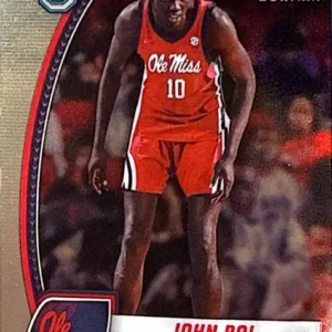 John Bol 2024-25 Bowman Chrome University Basketball Base #31