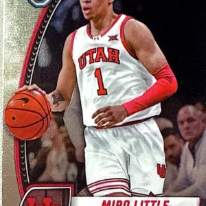 Miro Little 2024-25 Bowman Chrome University Basketball Base #79