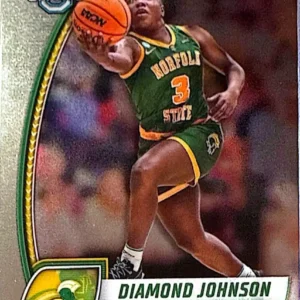Diamond Johnson 2024-25 Bowman Chrome University Basketball Base #86