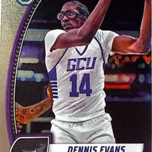 Dennis Evans 2024-25 Bowman Chrome University Basketball Base #89
