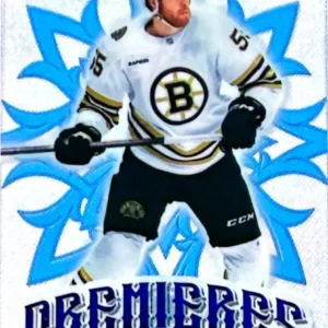 Justin Brazeau 2024-25 Upper Deck ICE Hockey Blue Parallel - Ice Premieres #196