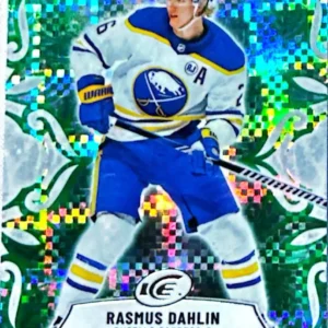 Rasmus Dahlin 2024-25 Upper Deck ICE Hockey Emerald Green Parallel #9
