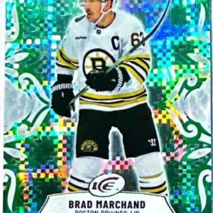 Brad Marchand 2024-25 Upper Deck ICE Hockey Emerald Green Parallel #93