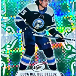 Luca Del Bel Belluz 2024-25 Upper Deck ICE Hockey Emerald Green Parallel - Rookies #107