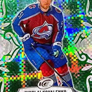 Nikolai Kovalenko 2024-25 Upper Deck ICE Hockey Emerald Green Parallel - Rookies #113