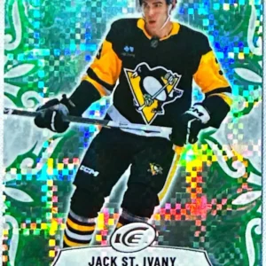 Jack St. Ivany 2024-25 Upper Deck ICE Hockey Emerald Green Parallel - Rookies #149