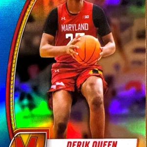 Derik Queen 2024-25 Bowman Chrome University Basketball Base Blue Refractors #19 /199