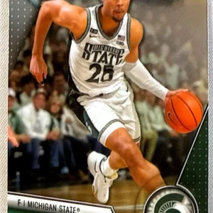 Malik Hall 2023-24 Bowman Chrome University Basketball Base #55