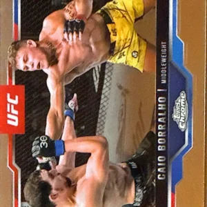 Caio Borralho 2025 Topps Chrome UFC Base #49