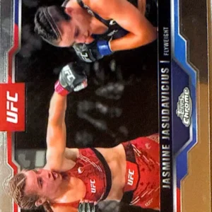 Jasmine Jasudavicius 2025 Topps Chrome UFC Base #93