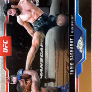 Farid Basharat 2025 Topps Chrome UFC Base #132