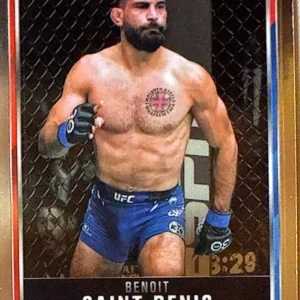 Benoit Saint Denis 2025 Topps Chrome UFC Base #162