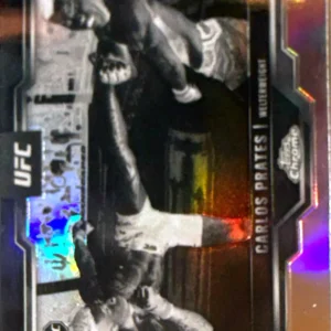 Carlos Prates 2025 Topps Chrome UFC Base Negative #40