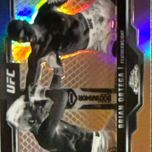 Brian Ortega 2025 Topps Chrome UFC Base Negative #69
