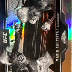 Mario Bautista 2025 Topps Chrome UFC Base Negative #98