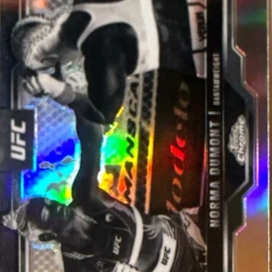 Norma Dumont 2025 Topps Chrome UFC Base Negative #195