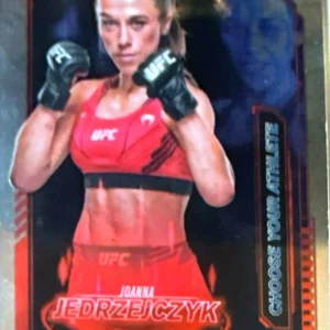 Joanna Jędrzejczyk 2025 Topps Chrome UFC Mission Control #MCL-19