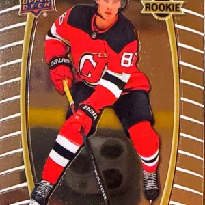 Jack Hughes 2019-20 Upper Deck Allure Hockey Base Set - Rookies #100