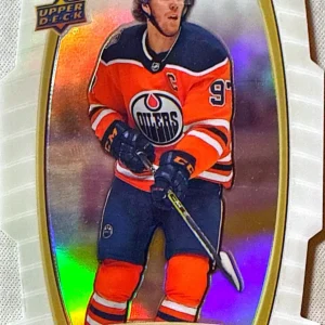 Connor McDavid 2019-20 Upper Deck Allure Hockey White Rainbow Parallel #1