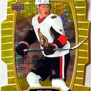 Brady Tkachuk 2019-20 Upper Deck Allure Hockey Yellow Taxi Parallel #12