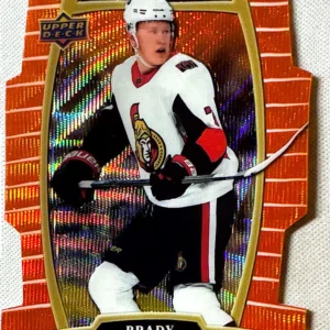 Brady Tkachuk 2019-20 Upper Deck Allure Hockey Orange Slice Parallel #12 /199