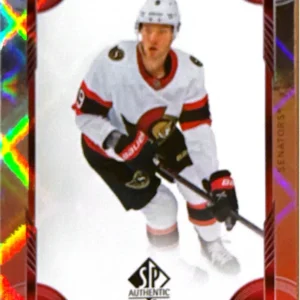 Josh Norris 2024-25 Upper Deck SP Authentic Pageantry Red Parallel #P-22