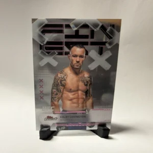 Colby Covington 2025 Topps Finest UFC Common Base #2