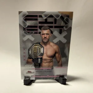 Dricus Du Plessis 2025 Topps Finest UFC Common Base #14