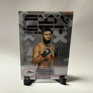 Khamzat Chimaev 2025 Topps Finest UFC Common Base #24