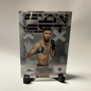 Mauricio Santos 2025 Topps Finest UFC Common Base #52
