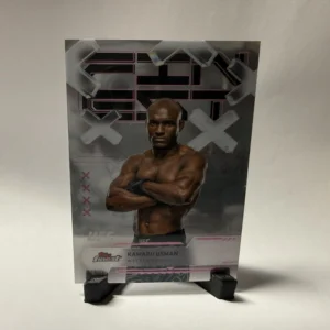 Kamaru Usman 2025 Topps Finest UFC Common Base #66