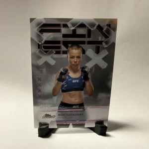 Rose Namajunas 2025 Topps Finest UFC Common Base #83