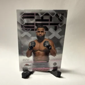Waldo Cortes 2025 Topps Finest UFC Common Base #97