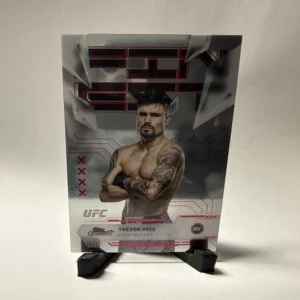 Trevor Peek 2025 Topps Finest UFC Uncommon Base #139