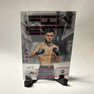 Nurullo Aliev 2025 Topps Finest UFC Uncommon Base #187