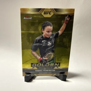 Raquel Pennington 2025 Topps Finest UFC Golden Moments #GM-13