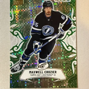 Maxwell Crozier 2024-25 Upper Deck ICE Hockey Emerald Green Parallel - Rookies #108