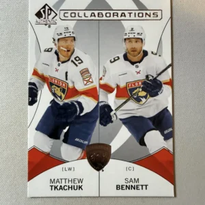 Matthew Tkachuk/Sam Bennett 2024-25 Upper Deck SP Authentic Hockey Collaborations #C-12