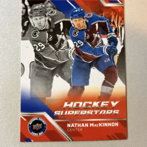 Nathan MacKinnon 2025 Upper Deck National Hockey Card Day Base Set - Hockey Superstars #NHCD-14