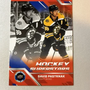 David Pastrnak 2025 Upper Deck National Hockey Card Day Base Set - Hockey Superstars #NHCD-15