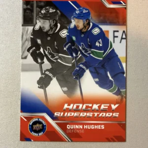 Quinn Hughes 2025 Upper Deck National Hockey Card Day Base Set - Hockey Superstars #NHCD-20