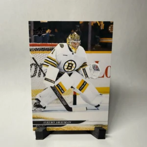 Jeremy Swayman 2024-25 Upper Deck Series 2 Hockey Base Set #256