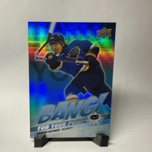 Kasperi Kapanen 2024-25 Upper Deck Series 2 Hockey Bang For Your Puck #BP-11