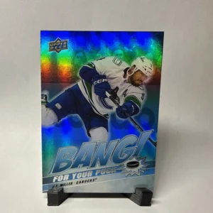 J.T. Miller 2024-25 Upper Deck Series 2 Hockey Bang For Your Puck #BP-12